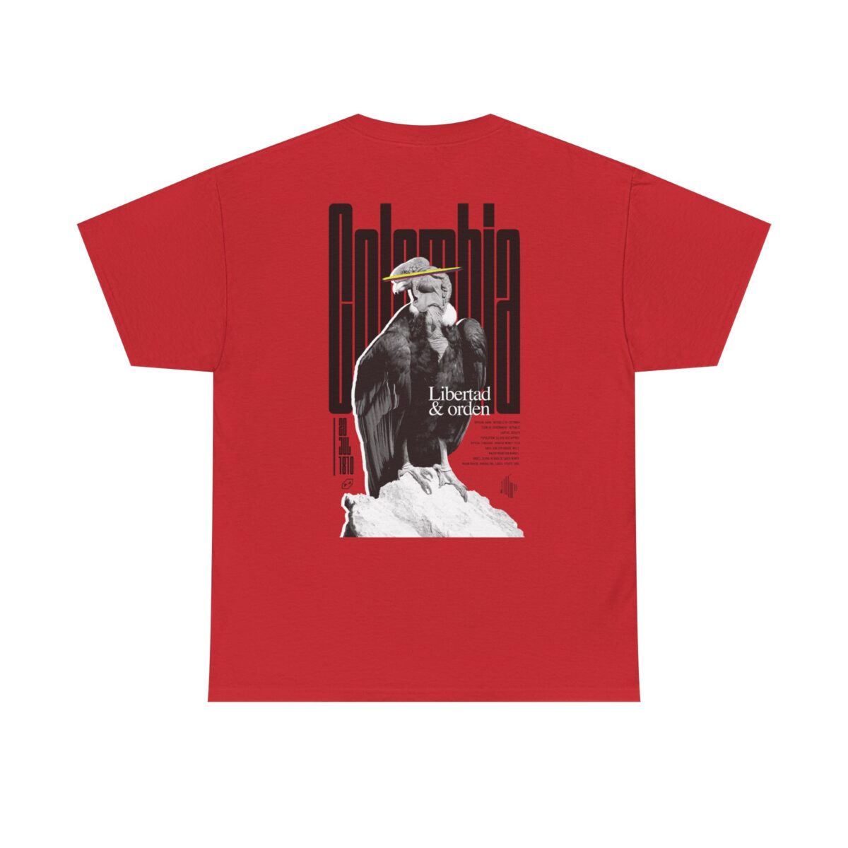 Colombia Condor Heavy weight Unisex Tee - Image 22