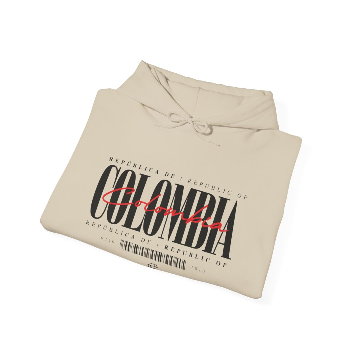 República de Colombia Hoodie - Unisex Heavy Blend - Image 8