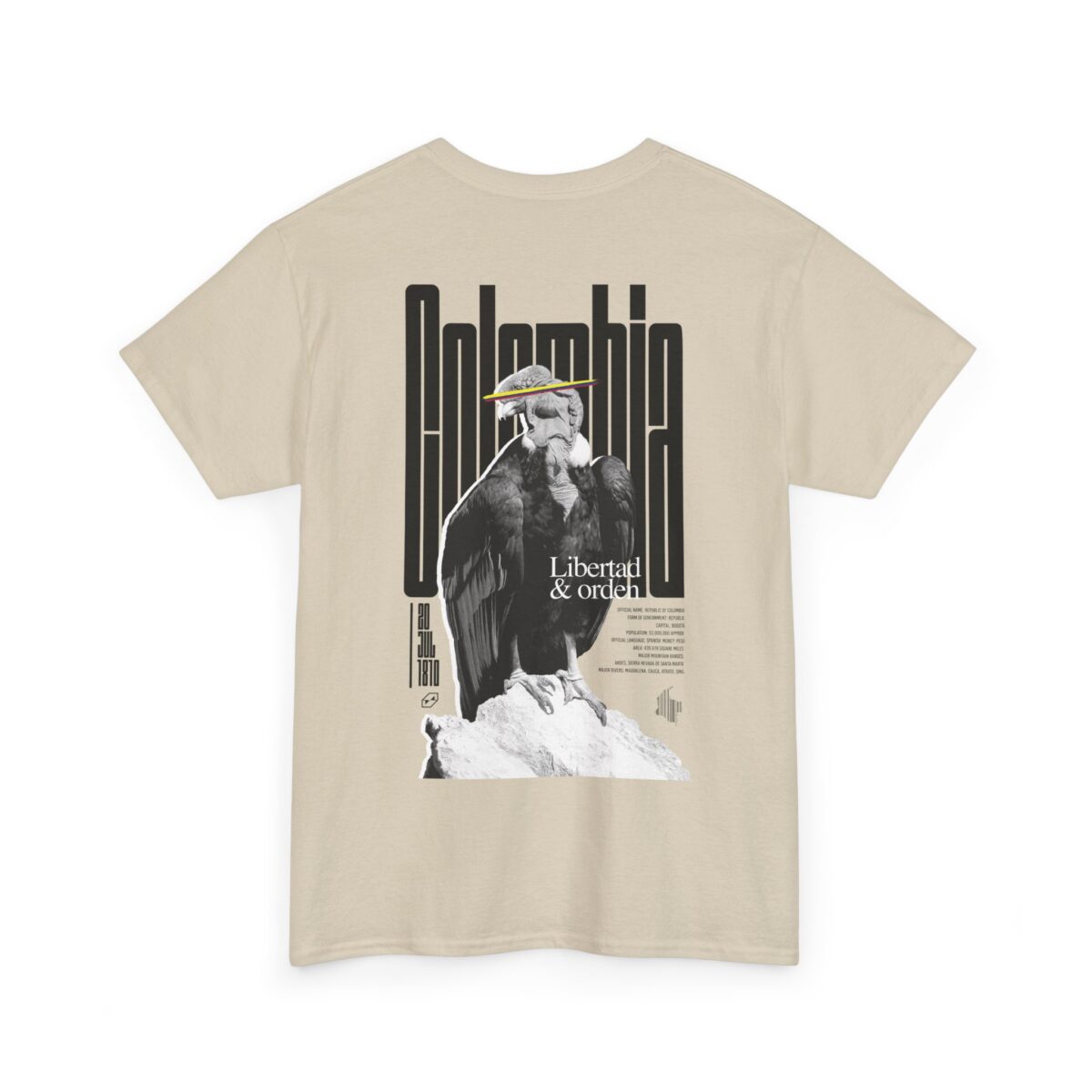 Colombia Condor Heavy weight Unisex Tee - Image 12