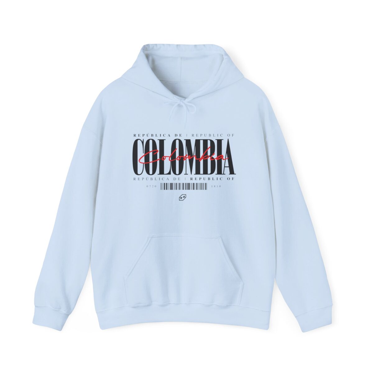 República de Colombia Hoodie - Unisex Heavy Blend - Image 13
