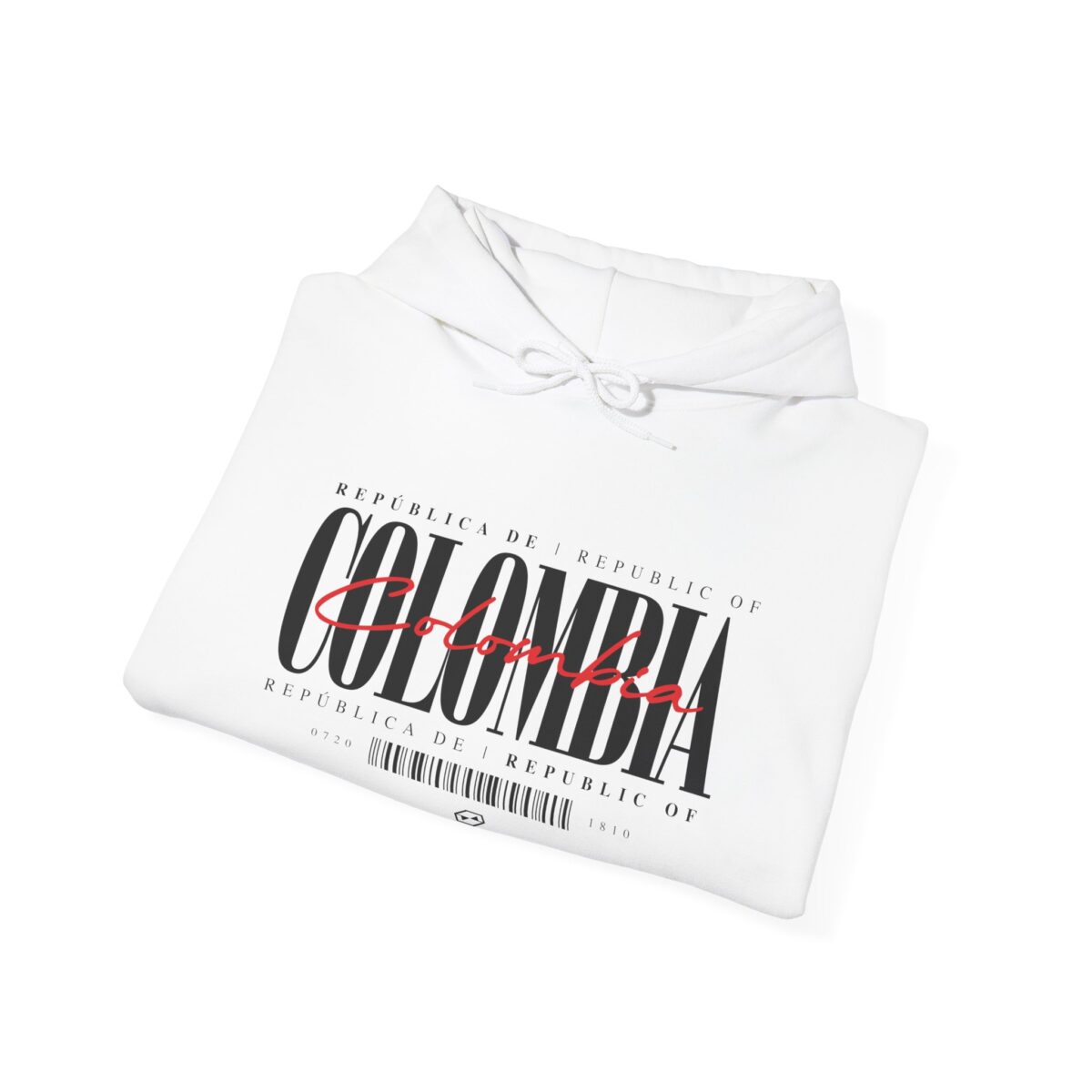 República de Colombia Hoodie - Unisex Heavy Blend - Image 4