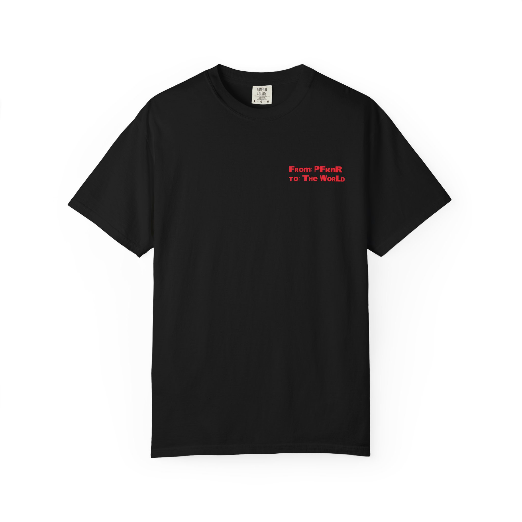 From P fkn R to the World - Postal T-shirt - Image 10