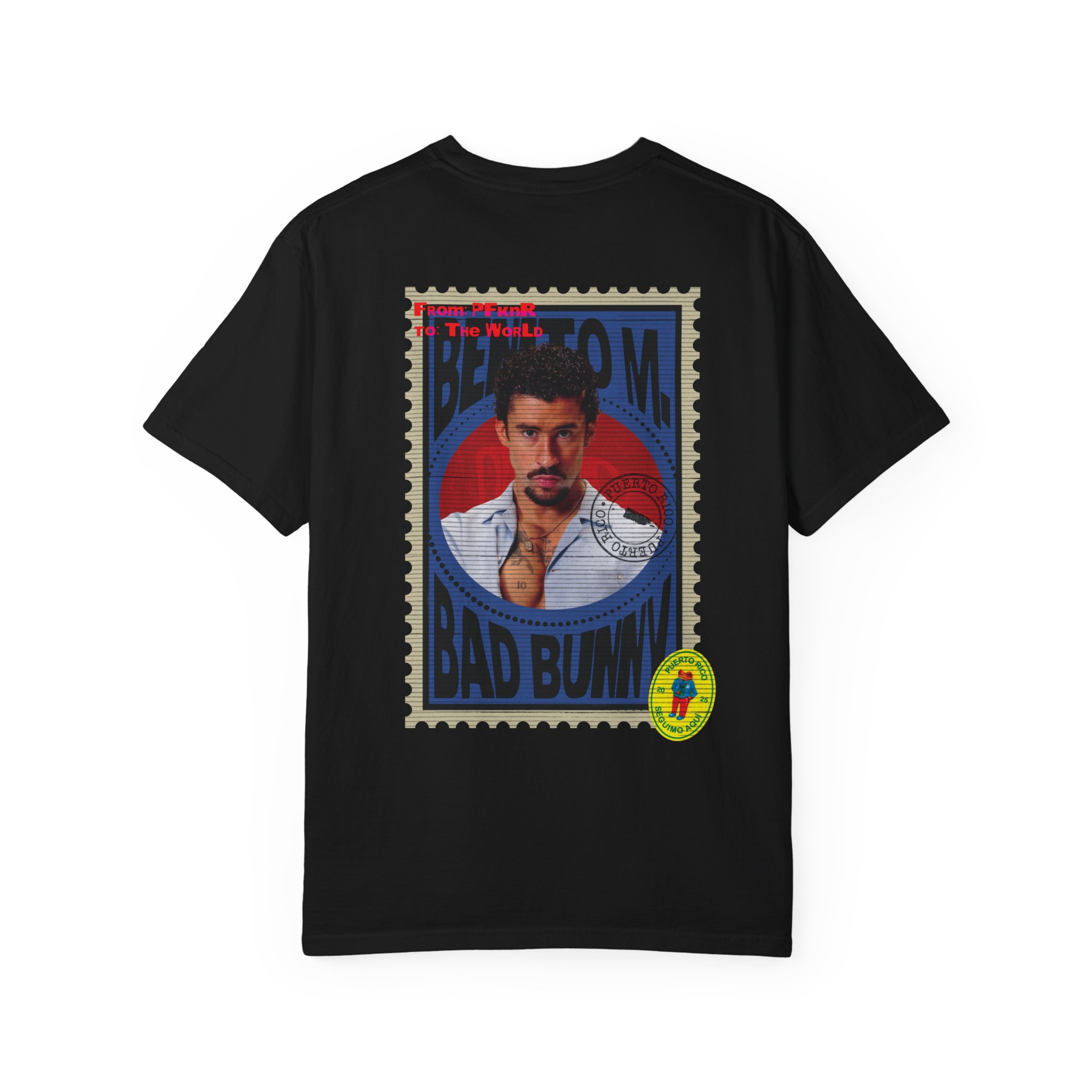 From P fkn R to the World - Postal T-shirt - Image 11