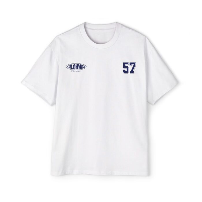 Colombia 57 Oversized Tee — Vintage Athletic Jersey Shirt