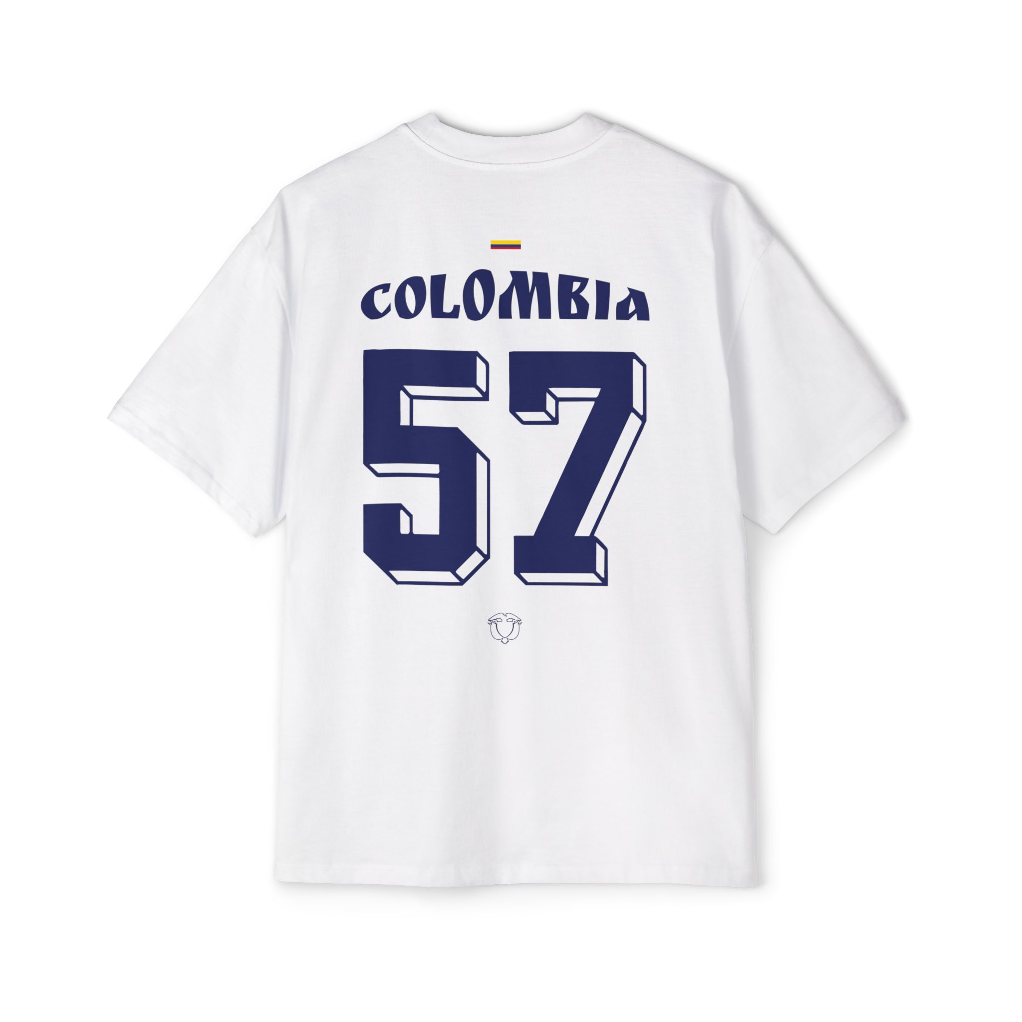 Colombia 57 Oversized Tee — Vintage Athletic Jersey Shirt - Image 2